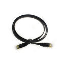 Bouchon plaqué or RJ45 SSTP Cat7 Flat Patch Cord